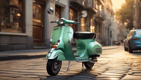 Vespa électrique, la combinaison du vintage et de la technologie